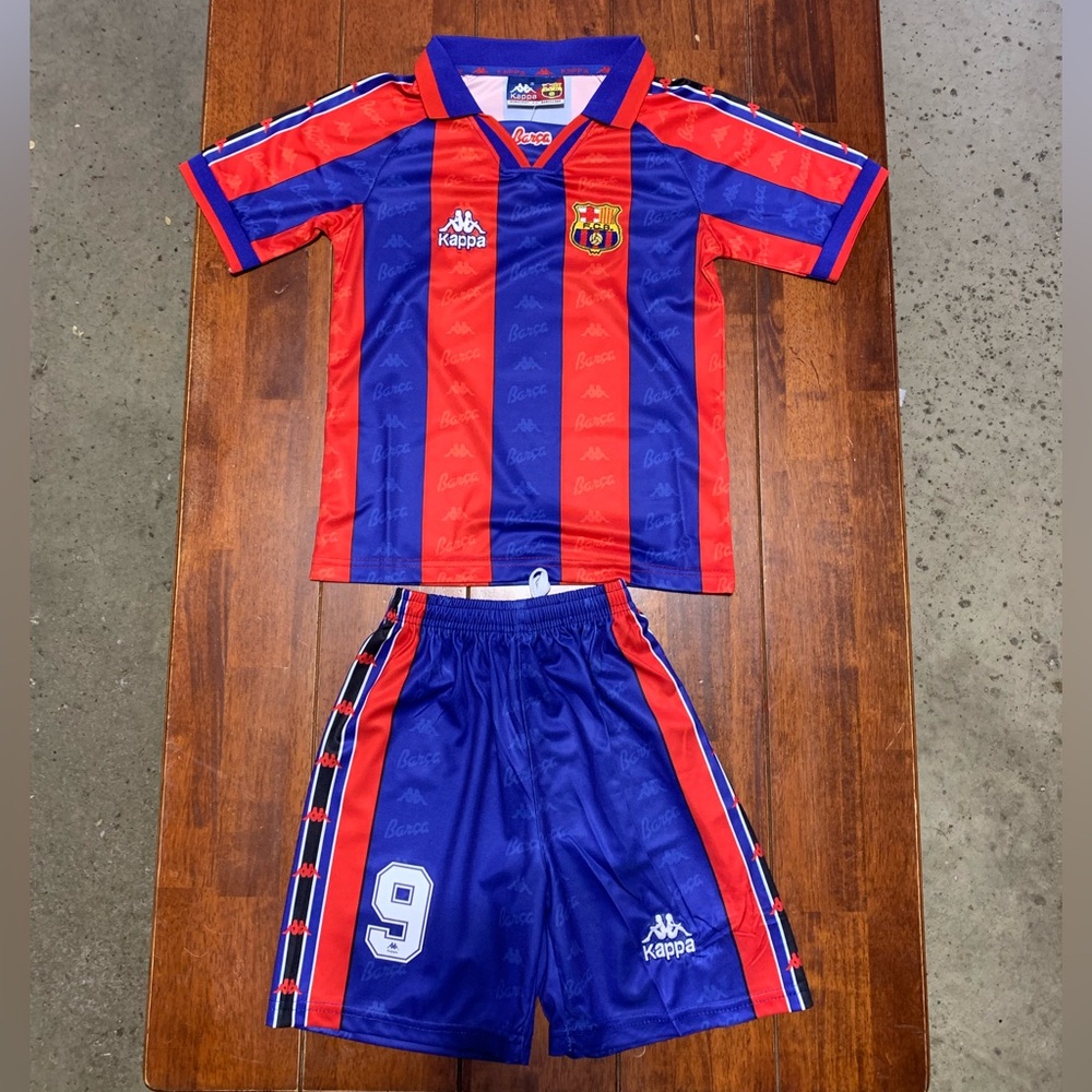 Kids Retro Barcelona 96/97 Jerseys